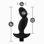 Anal Adventures - Silicone Prostate Massager with loop