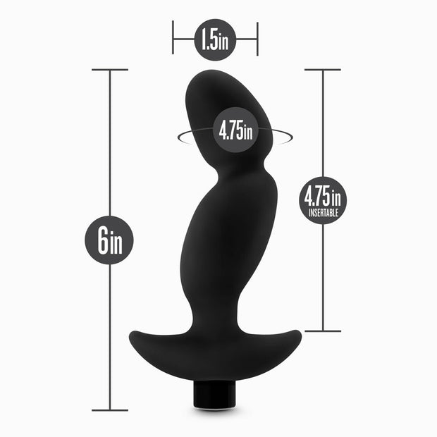 Anal Adventures - Silicone Prostate Massager with loop