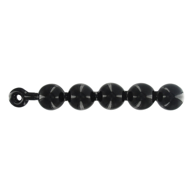 Black Baller Anal Beads