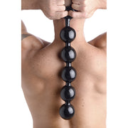 Black Baller Anal Beads
