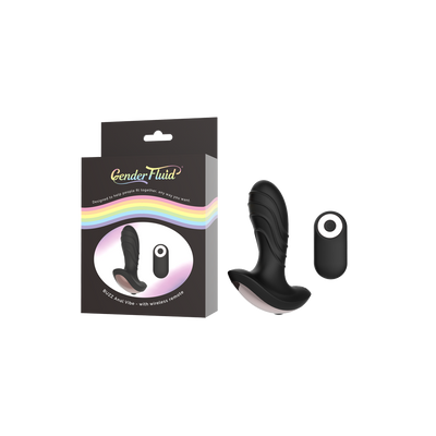 Gender Fluid Buzz Remote Anal Vibe *