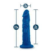 The Realm - Draken Lock-On Dildo - Blue