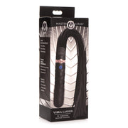 Vibra-Lasher 9X Vibrating Silicone Dildo Flogger