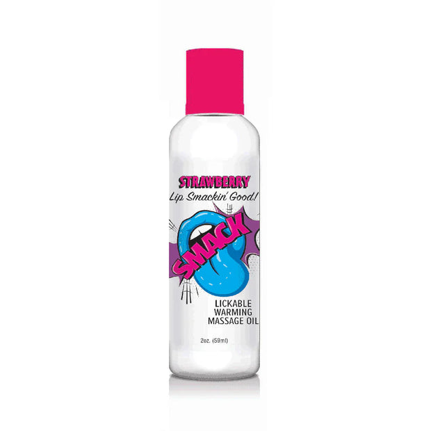 Warming & Lickable Massage Oil Strawberr