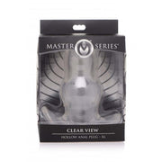 Clear View Hollow Anal Plug - X-Large