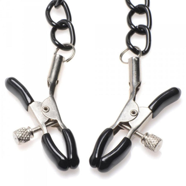 Collared Temptress Collar/Nipple Clamps