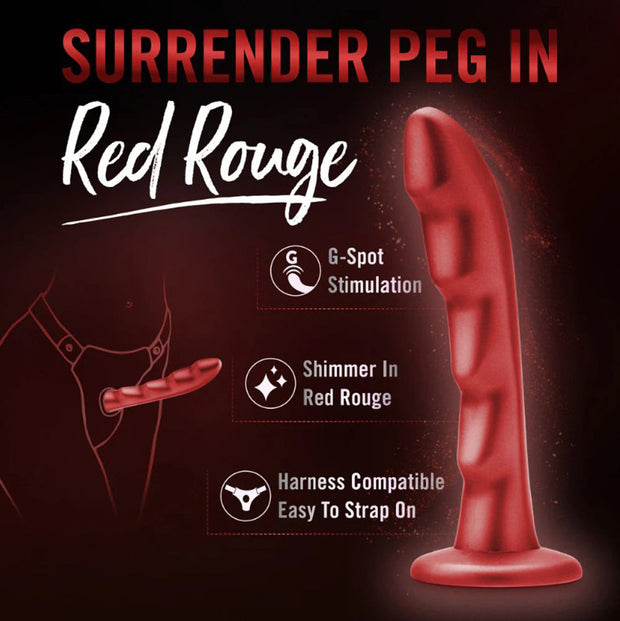 Temptasia Jealousy Peg - Red Rouge