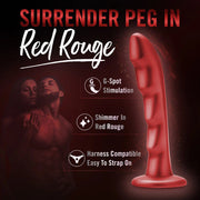 Temptasia Jealousy Peg - Red Rouge