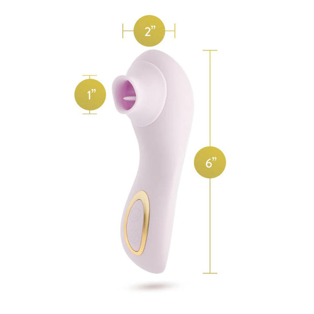 Delice - Fleur - Clitoral, Fluttering & Suction Personal Massager