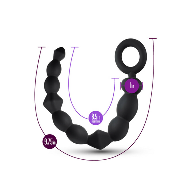 Anal Adventures -Silicone Beginner Beads