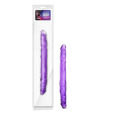 Gode ​​double B Yours 14" - Violet