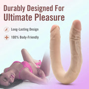Dr. Skin Plus 16.5” Posable Double Dong