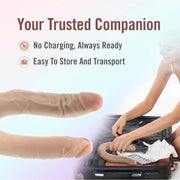 Dr. Skin Plus 16.5” Posable Double Dong