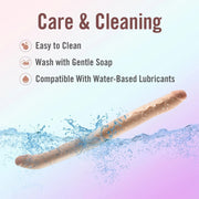 Dr. Skin Plus 16.5” Posable Double Dong