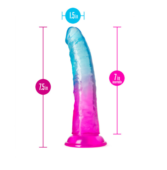 B Yours Beautiful Sky - 7" Dildo  Sunset