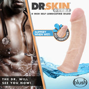 Dr. Skin - Glide 8" Self-Lubing Dildo