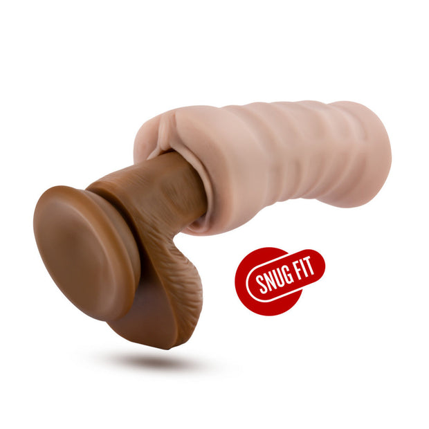 EnLust Destini Vibrating Stroker -Beige