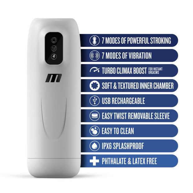 Robo-Bator Turbo Boost M pour Homme - Blanc