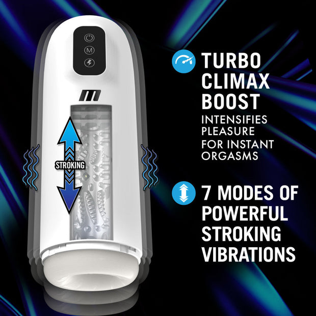 Robo-Bator Turbo Boost M pour Homme - Blanc