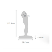 b-Vibe Prostate Plug - Stainless Steel