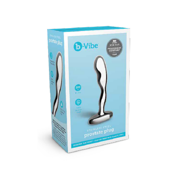 b-Vibe Prostate Plug - Stainless Steel