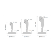 b-Vibe P-Spot Training Set - Stainless