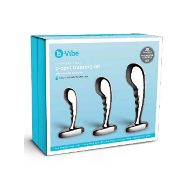 b-Vibe P-Spot Training Set - Stainless