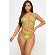 Karina Bodysuit - Neon Green