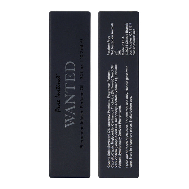 Men's Pheromone Roll-On - Wanted 10ml