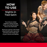 SEI MIO Nights in Tied Satin - 2x Silk