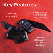 SEI MIO Nights in Tied Satin - 2x Silk