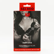 SEI MIO Cuff Love Furry Metal Handcuffs