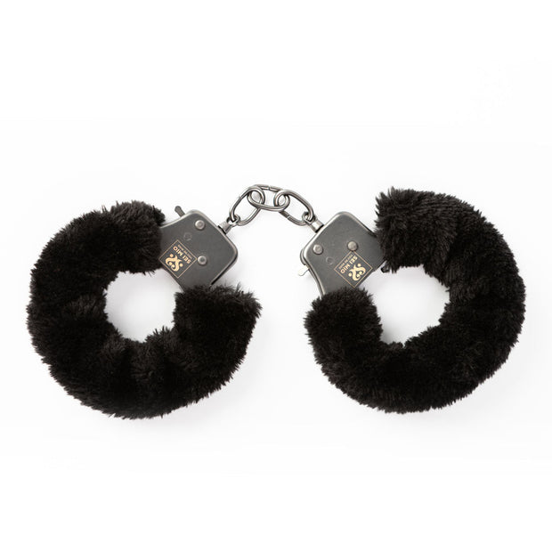 SEI MIO Cuff Love Furry Metal Handcuffs