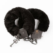 SEI MIO Cuff Love Furry Metal Handcuffs