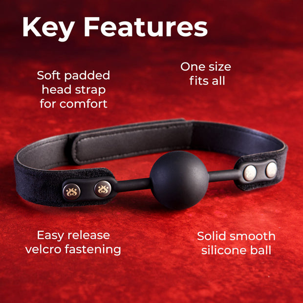 SEI MIO Strictly Come Quietly Ball Gag