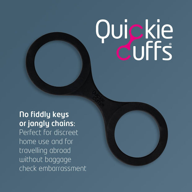 Menottes Quickie - Moyen - Noir