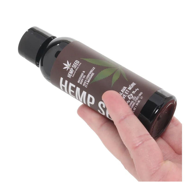 Hemp Seed Massage Oil 3pc Gift Set