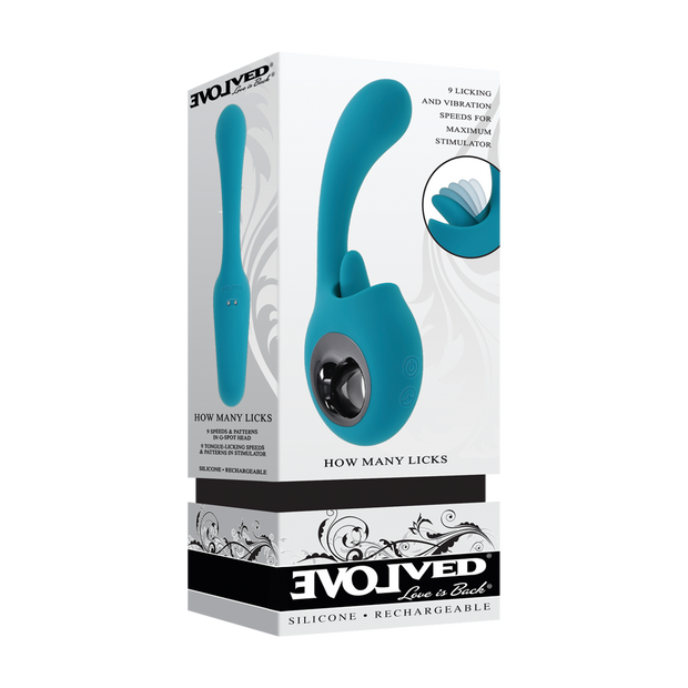 Evolved How Many Licks