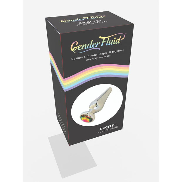 Gender Fluid Excite! Flared Plug *