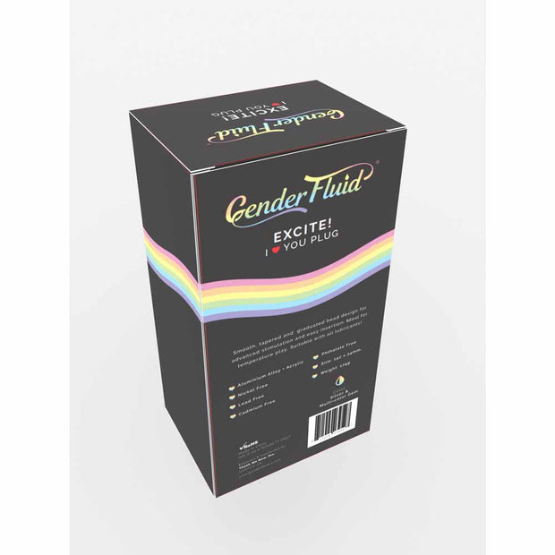 Gender Fluid Excite!  I <3 U Plug *