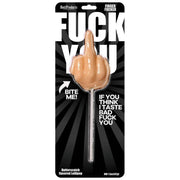F-You Finger Fucker Lollipop Butterscotc