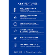 Blanche - Thrusting Auto Blowjob Toy