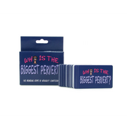 Who is the Biggest Pervert? Card Game