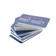 Who is the Biggest Pervert? Card Game