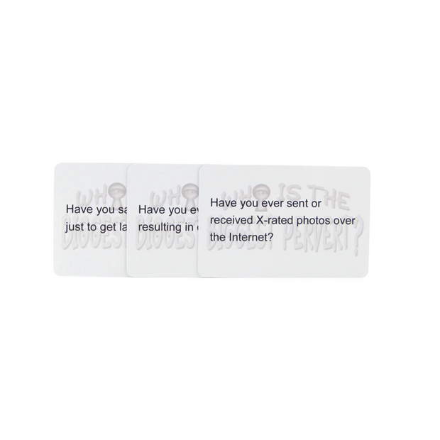 Who is the Biggest Pervert? Card Game