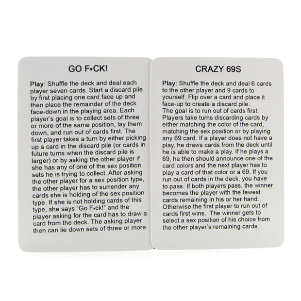Go F*ck! Card Game