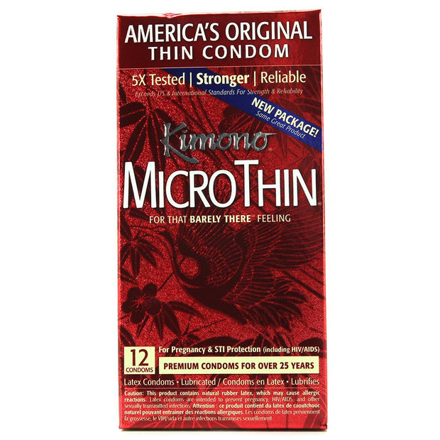 Kimono MicroThin  Condoms - 12 pk