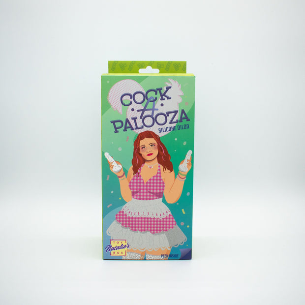 Cock-A-Palooza Confetti Silicone Dildo