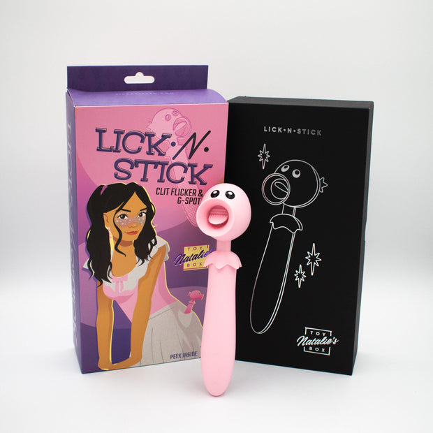 Lick N' Stick Clit Flicker & G-Spot Vibe