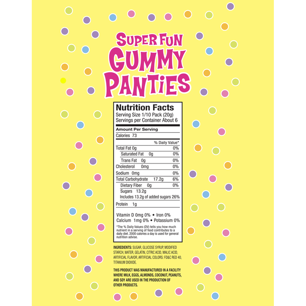 Super Fun Gummy Heart Shaped Bikini Set